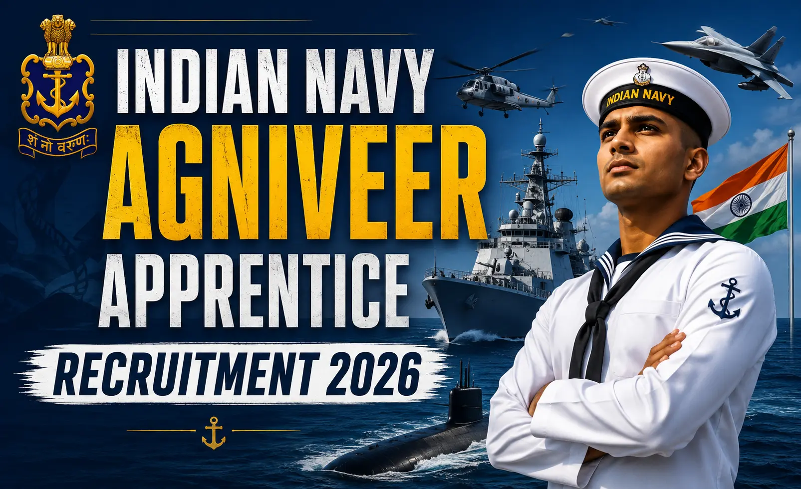 Indian Navy Agniveer Apprentice Recruitment 2026